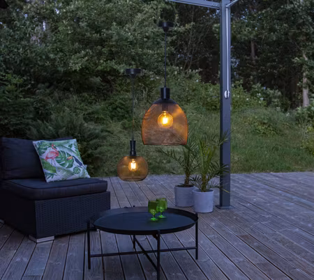 Solcellsdriven lampa
