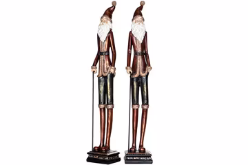 Tomte med käpp