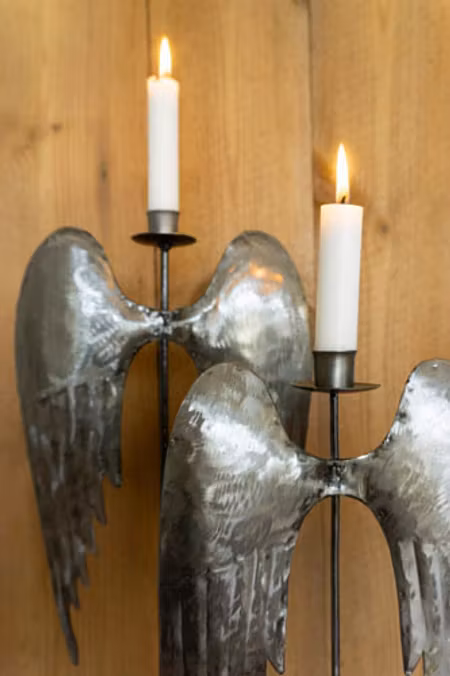Ljusstake ängelvingar