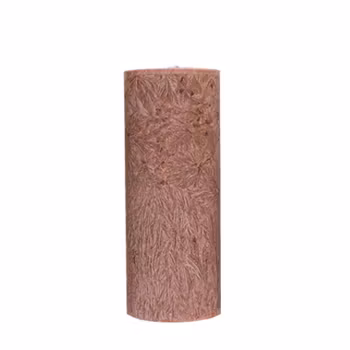 Blockljus brun 6x15 cm