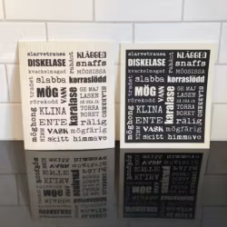 Disktrasor på skånska 2-pack