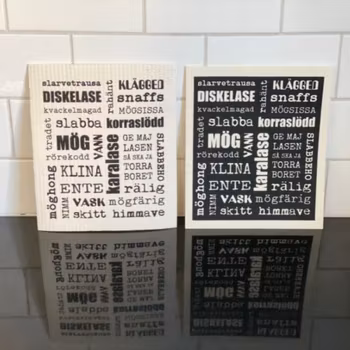 Disktrasor på skånska 2-pack