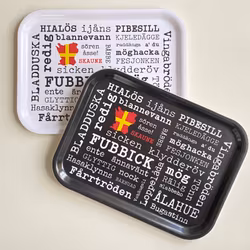 Frukostbricka på skånska, vit