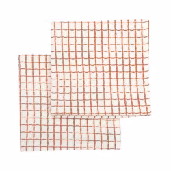 Disktrasa 2-pack rost/beige, 25x25 cm