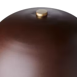 Lampa, brun