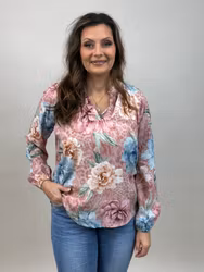 Mönstrad blus