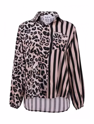 Blus i leo och ränder