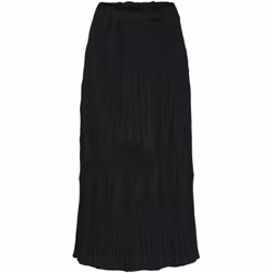 Veckad kjol med resår i midjan