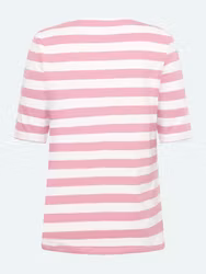 Bomullstopp, rosa & marinblått