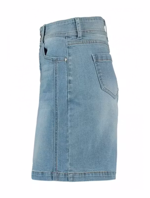 Jeanskjol, mellanblå
