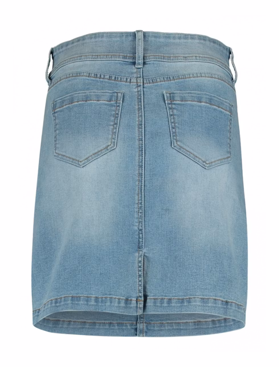 Jeanskjol, mellanblå