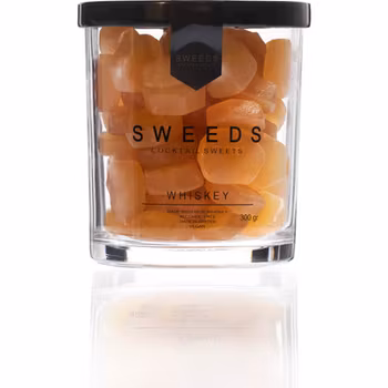 Sweeds Whiskey - vingummi REA, kort datum