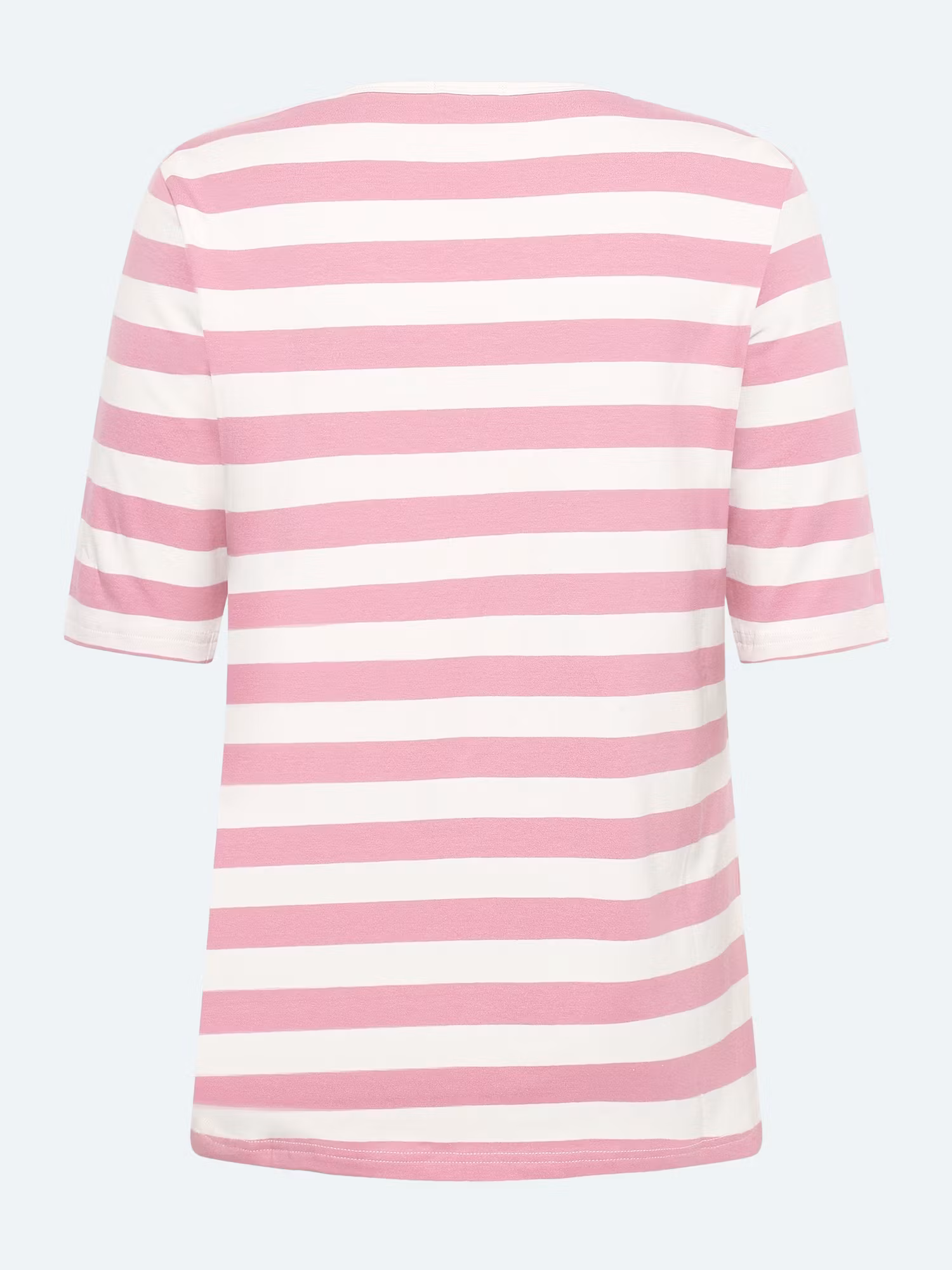 Randig topp, rosa/vit
