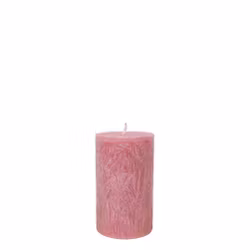 Blockljus gammelrosa 6x10 cm