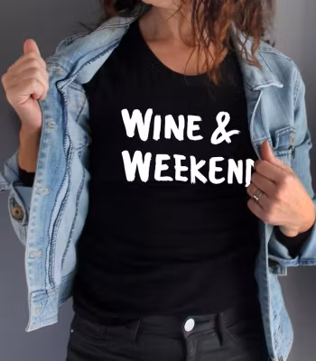 T-shirt - svart