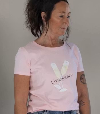T-shirt - rosa