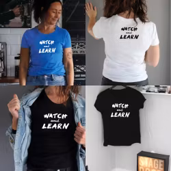 T-shirt- svart