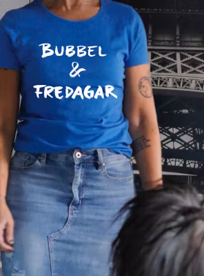 T-shirt - blå