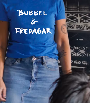 T-shirt - blå