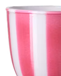 Ljsukopp rosa/vit