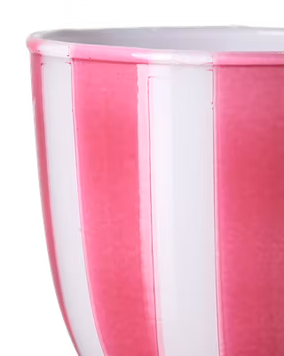 Ljsukopp rosa/vit