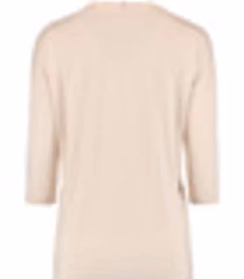 Topp med halsband - sand