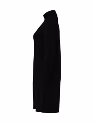 Stickad klänning - svart