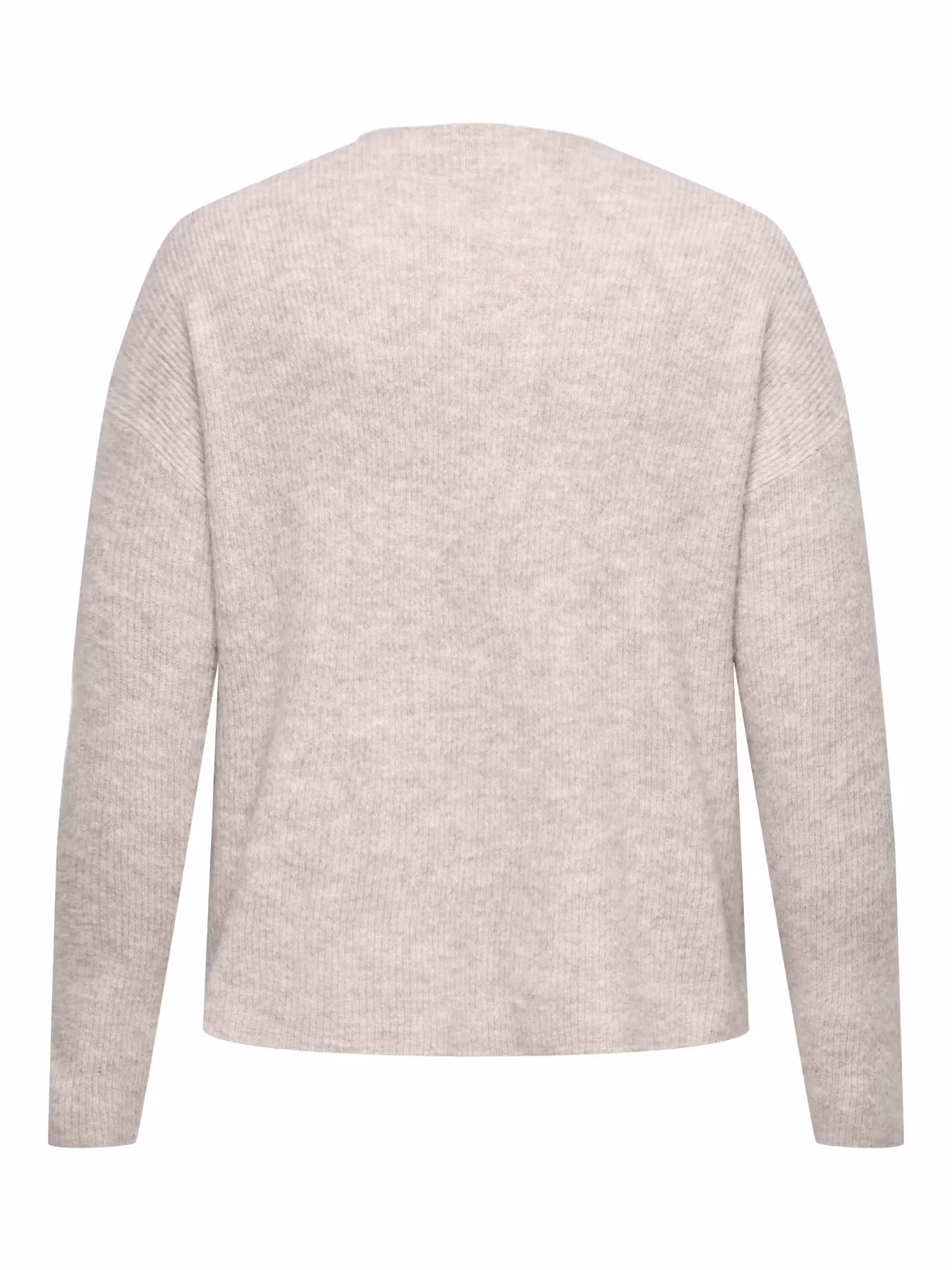 Stickad tröja - gråbeige