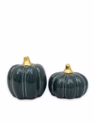 Pumpa stor - petrolgrön