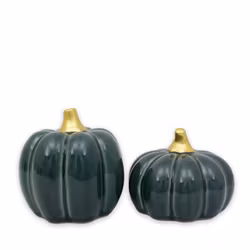 Pumpa stor - petrolgrön