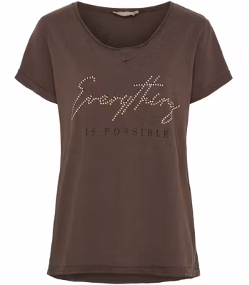T-shirt - brun