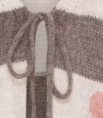 Stickad väst