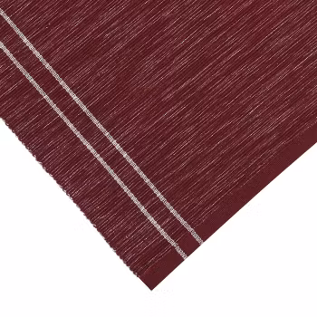 Löpare 33x120 cm - vinröd