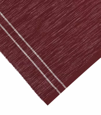 Löpare 33x120 cm - vinröd