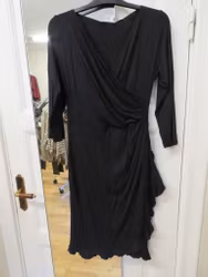 Omlottklänning - svart