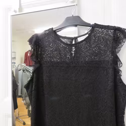 Spetsklänning - svart