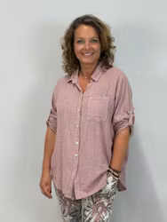 Blus m linnelook - Dov rosa