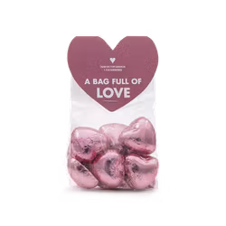 Mjölkchokladhjärtan