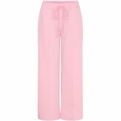 byxa rosa raka ben resår och dragsko fickor fram