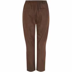 Byxa i alcantara - brun