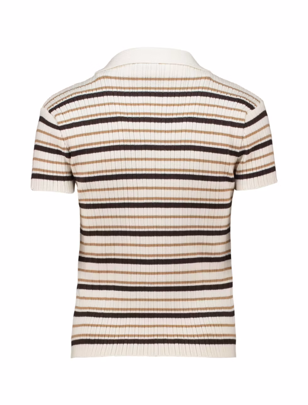 Stickad tröja - brun