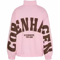 Sweatshirt cardigan- rosa