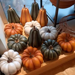 Pumpa rund - orange