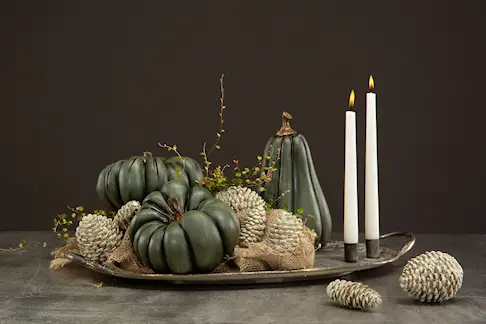 Pumpa rund - grön