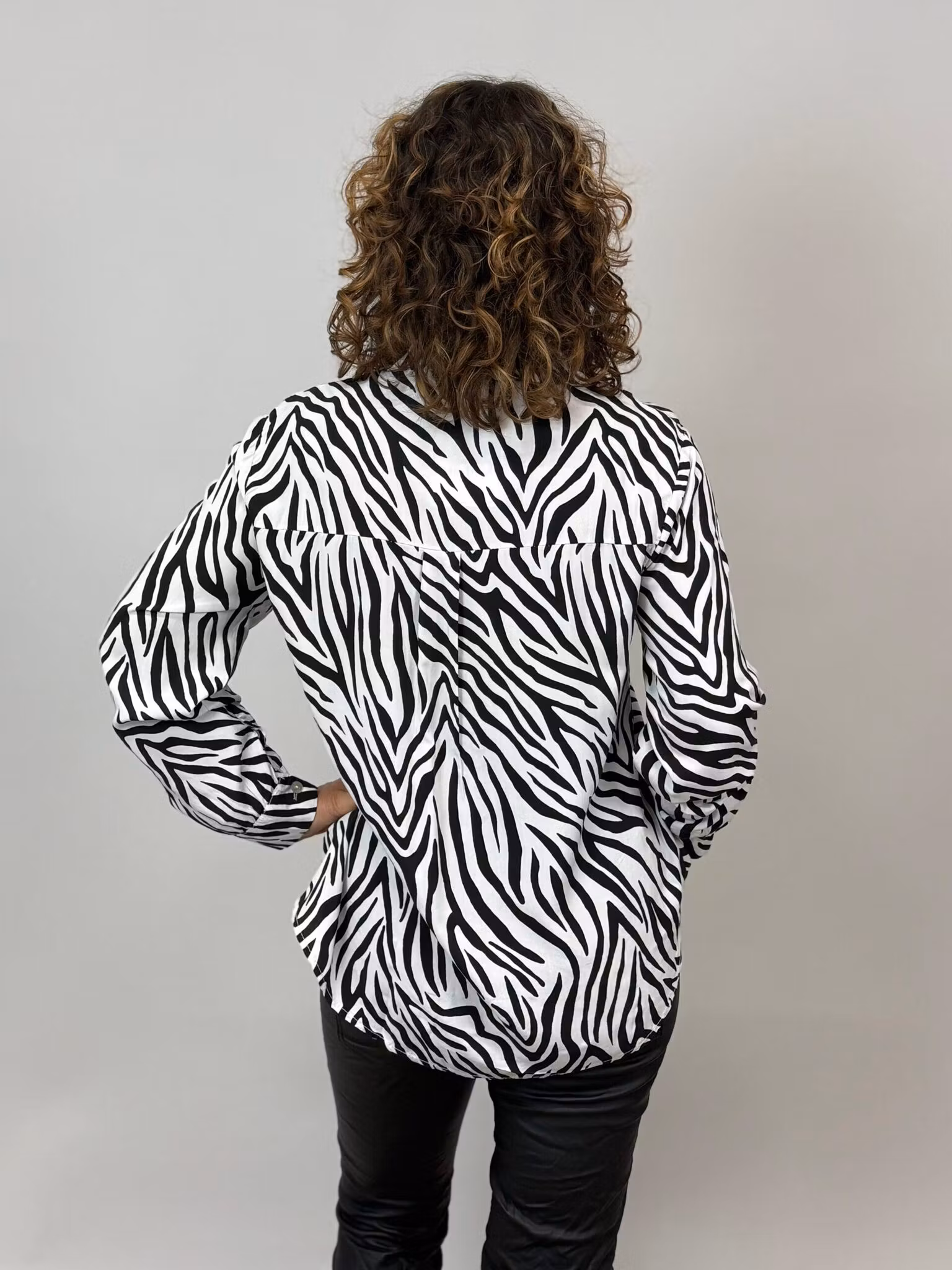 Blus - vit/svart