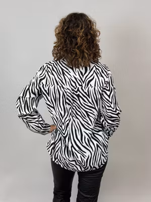 Blus - vit/svart