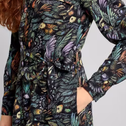 Shirt Dress Falsterbo The Birds Black