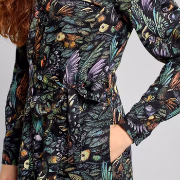 Shirt Dress Falsterbo The Birds Black