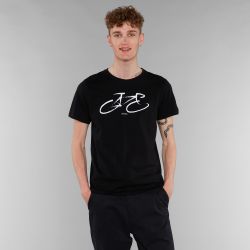 T-shirt Stockholm Marker Bike Black