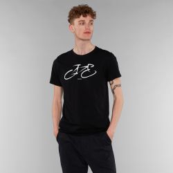 T-shirt Stockholm Marker Bike Black